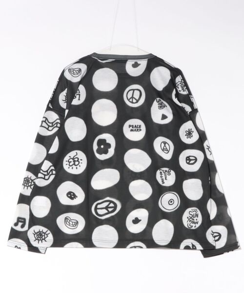 go slow caravan(ゴースローキャラバン)の「ガラガラ ロングスリーブTEE W(Tシャツ/カットソー・レディース・パープル系その他/ブラック系その他2/アイボリー/オレンジ/ブラック・FREE)」の11枚目の写真