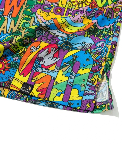 go slow caravan(ゴースローキャラバン)の「ガラガラ ロングスリーブTEE W(Tシャツ/カットソー・レディース・パープル系その他/ブラック系その他2/アイボリー/オレンジ/ブラック・FREE)」の15枚目の写真