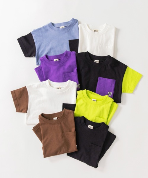 DRC branshes(ディーアールシーブランシェス)の「【WEB限定/DRC】ポケット半袖Tシャツ(Tシャツ/カットソー・キッズ・パープル/その他2/その他1/その他3/オフホワイト/ライム/ブラウン/ブラック・110/120/140/130/100/160/150)」の13枚目の写真