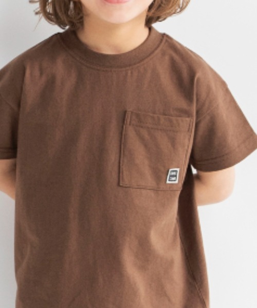 DRC branshes(ディーアールシーブランシェス)の「【WEB限定/DRC】ポケット半袖Tシャツ(Tシャツ/カットソー・キッズ・パープル/その他2/その他1/その他3/オフホワイト/ライム/ブラウン/ブラック・110/120/140/130/100/160/150)」の16枚目の写真