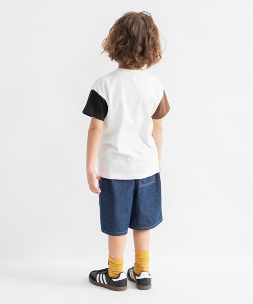 DRC branshes(ディーアールシーブランシェス)の「【WEB限定/DRC】ポケット半袖Tシャツ(Tシャツ/カットソー・キッズ・パープル/その他2/その他1/その他3/オフホワイト/ライム/ブラウン/ブラック・110/120/140/130/100/160/150)」の19枚目の写真