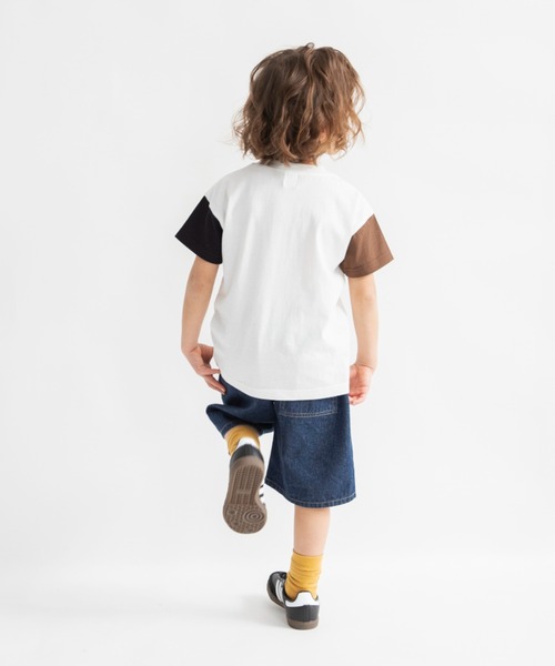 DRC branshes(ディーアールシーブランシェス)の「【WEB限定/DRC】ポケット半袖Tシャツ(Tシャツ/カットソー・キッズ・パープル/その他2/その他1/その他3/オフホワイト/ライム/ブラウン/ブラック・110/120/140/130/100/160/150)」の20枚目の写真