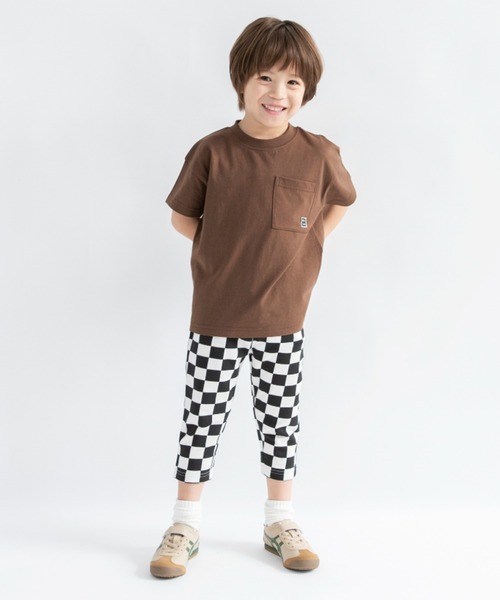 DRC branshes(ディーアールシーブランシェス)の「【WEB限定/DRC】ポケット半袖Tシャツ(Tシャツ/カットソー・キッズ・パープル/その他2/その他1/その他3/オフホワイト/ライム/ブラウン/ブラック・110/120/140/130/100/160/150)」の22枚目の写真
