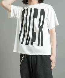ビッグロゴ プリント ショート丈 半袖Tシャツ / クロップド グラフィックT【ユニセックス】