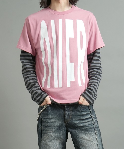 Biglogo print короткая футболка с полураспашным рукавом / Cropped Graffiti T (унисекс)