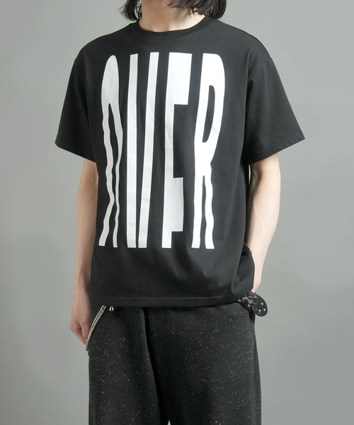 Starting Over(スターティングオーバー)の「ビッグロゴ プリント ショート丈 半袖Tシャツ / クロップド グラフィックT【ユニセックス】(Tシャツ/カットソー・メンズ・ピンク/ブラック/ホワイト・M/L)」の1枚目の写真