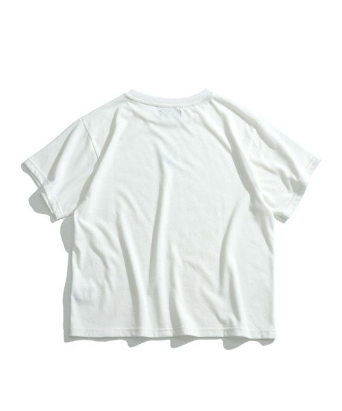 Starting Over(スターティングオーバー)の「ビッグロゴ プリント ショート丈 半袖Tシャツ / クロップド グラフィックT【ユニセックス】(Tシャツ/カットソー・メンズ・ピンク/ブラック/ホワイト・M/L)」の10枚目の写真
