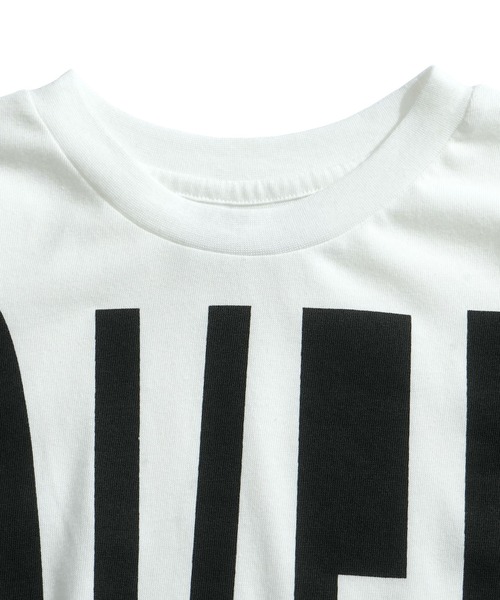 Starting Over(スターティングオーバー)の「ビッグロゴ プリント ショート丈 半袖Tシャツ / クロップド グラフィックT【ユニセックス】(Tシャツ/カットソー・メンズ・ピンク/ブラック/ホワイト・M/L)」の9枚目の写真