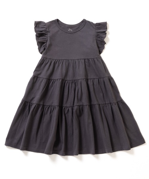 ever closet(エバークローゼット)の「ティアードノースリーブワンピース(ワンピース・キッズ・チャコール/ラベンダー/ピンク・90cm/100cm/110cm/120cm/130cm/140cm/150cm)」の13枚目の写真