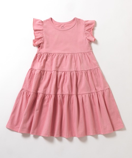 ever closet(エバークローゼット)の「ティアードノースリーブワンピース(ワンピース・キッズ・チャコール/ラベンダー/ピンク・90cm/100cm/110cm/120cm/130cm/140cm/150cm)」の15枚目の写真