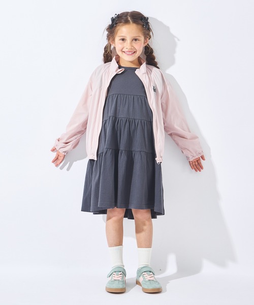 ever closet（エバークローゼット）の「ティアードノースリーブワンピース（ワンピース・キッズ・チャコール/ラベンダー/ピンク・90cm/100cm/110cm/120cm/130cm/140cm/150cm）」の20枚目の写真