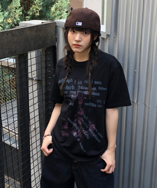 KICHUL(キチョル)の「Area 71 T-shirt (Black)(Tシャツ/カットソー・レディース・その他・LARGE/MEDIUM/SMALL)」の1枚目の写真
