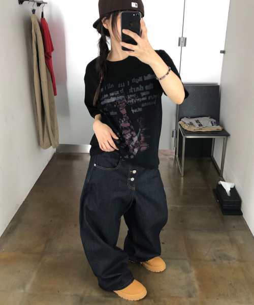 KICHUL(キチョル)の「Area 71 T-shirt (Black)(Tシャツ/カットソー・レディース・その他・LARGE/MEDIUM/SMALL)」の12枚目の写真