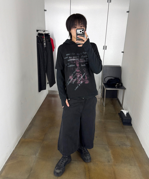 KICHUL(キチョル)の「Area 71 T-shirt (Black)(Tシャツ/カットソー・レディース・その他・LARGE/MEDIUM/SMALL)」の16枚目の写真