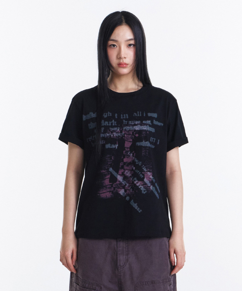 KICHUL(キチョル)の「Area 71 T-shirt (Black)(Tシャツ/カットソー・レディース・その他・LARGE/MEDIUM/SMALL)」の6枚目の写真