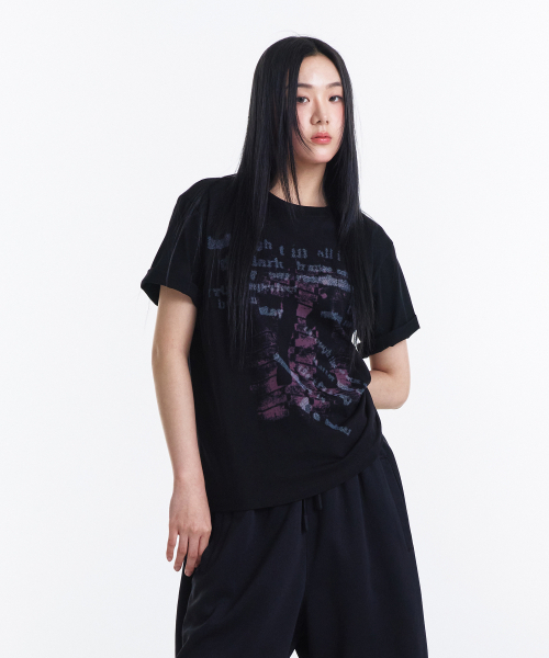 KICHUL(キチョル)の「Area 71 T-shirt (Black)(Tシャツ/カットソー・レディース・その他・LARGE/MEDIUM/SMALL)」の8枚目の写真