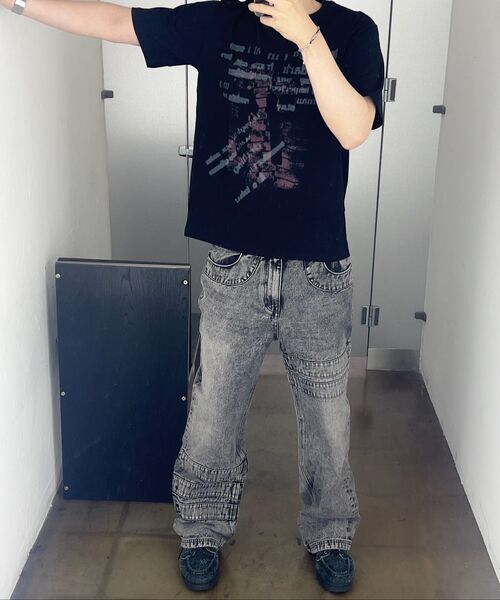 KICHUL(キチョル)の「Area 71 T-shirt (Black)(Tシャツ/カットソー・レディース・その他・LARGE/MEDIUM/SMALL)」の2枚目の写真