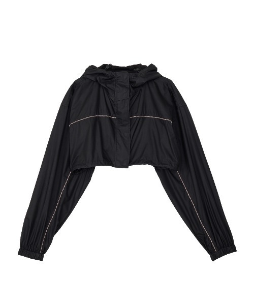 ELCHELE(エルチェレ)の「UNIVERSAL WINDBREAKER BOLERO(ナイロンジャケット・レディース・カーキ/ブラック・FREE)」の19枚目の写真