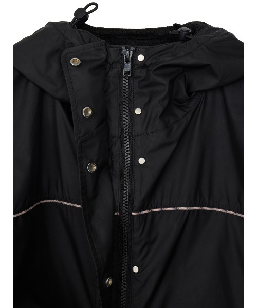 ELCHELE(エルチェレ)の「UNIVERSAL WINDBREAKER BOLERO(ナイロンジャケット・レディース・カーキ/ブラック・FREE)」の21枚目の写真