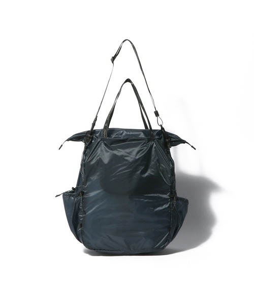 ESTNATION（エストネーション）の「and wander / sil tote bag（トートバッグ・レディース・ネイビー/オフホワイト・FREE）」の3枚目の写真