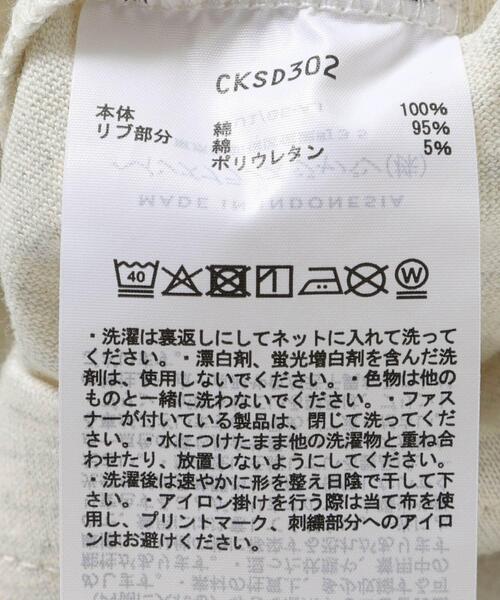 Champion（チャンピオン）の「『別注』CHAMPION×DOORS　リンガー刺繍ロゴTシャツ(KIDS)（Tシャツ/カットソー・キッズ・グレー/ベージュ・105/135/120）」の9枚目の写真