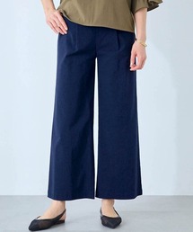 座(THE)パンツ（ザパンツ）の「夏のリネン混ワイドクロップド・座(THE)パンツ（その他パンツ）」