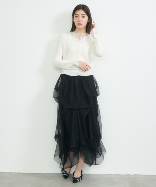 krahe（クレーエ）の「レースリボンバックストラップパンプス（パンプス・レディース・ブラック/シルバー/ベージュ・39/37）」の16枚目の写真