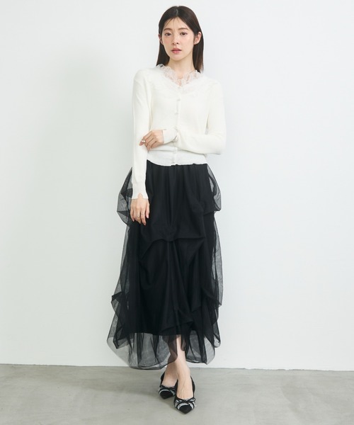 krahe（クレーエ）の「レースリボンバックストラップパンプス（パンプス・レディース・ブラック/シルバー/ベージュ・39/37）」の17枚目の写真