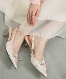 krahe（クレーエ）の「レースリボンバックストラップパンプス（パンプス）」