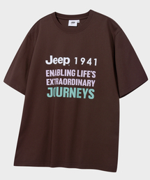 ジープレタリング半袖Tシャツ (JR5TSU144BR)