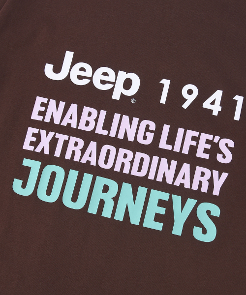 JEEP（ジープ）の「ジープレタリング半袖Tシャツ (JR5TSU144BR)（Tシャツ/カットソー・レディース・その他・SMALL/MEDIUM/LARGE/X-LARGE/2XL）」の5枚目の写真