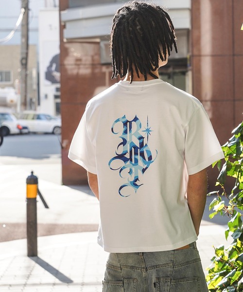 RIPPER（リッパー）の「【RIPPER】RP カモフラージュ Tee / RP Camouflage Tee（Tシャツ/カットソー・メンズ・ホワイト×ブルー/ブラック×ブルー/ホワイト×ピンク/ブラック×ピンク・S/M/L）」の12枚目の写真