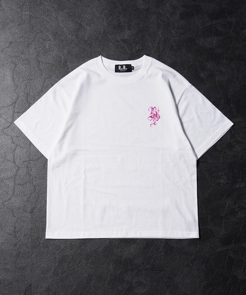 RIPPER（リッパー）の「【RIPPER】RP カモフラージュ Tee / RP Camouflage Tee（Tシャツ/カットソー・メンズ・ホワイト×ブルー/ブラック×ブルー/ホワイト×ピンク/ブラック×ピンク・S/M/L）」の15枚目の写真