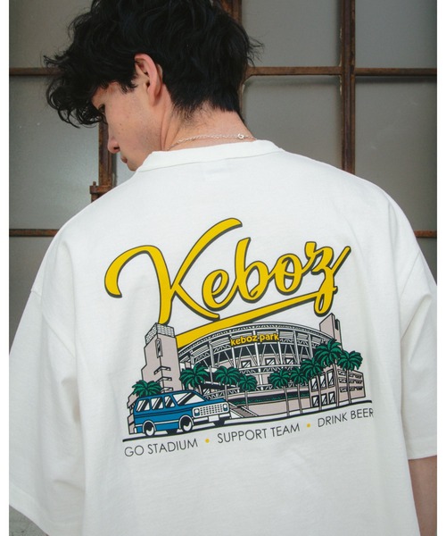 KEBOZ(ケボズ)の「TUS5 S/S TEE(Tシャツ/カットソー・メンズ・ブラック/ネイビー/ホワイト/グレー・L/M/XL/S/2XL)」の1枚目の写真