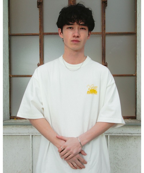 KEBOZ(ケボズ)の「TUS5 S/S TEE(Tシャツ/カットソー・メンズ・ブラック/ネイビー/ホワイト/グレー・L/M/XL/S/2XL)」の5枚目の写真