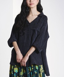 ROSE BUD | FIBRIL SKIPPER SHIRT(ã·ã£ã/ãã©ãŠã¹)