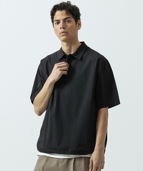 SLICK（スリック）の「【SLICK/スリック】4way Stretch Side Pocket Drawstring Polo/4ウェイストレッチサイドポケットドローストリングポロ（ポロシャツ・メンズ・ネイビー/グレイッシュベージュ/ブラック・3/2/1）」の17枚目の写真