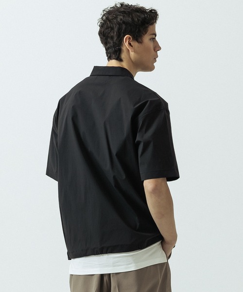 SLICK（スリック）の「【SLICK/スリック】4way Stretch Side Pocket Drawstring Polo/4ウェイストレッチサイドポケットドローストリングポロ（ポロシャツ・メンズ・ネイビー/グレイッシュベージュ/ブラック・3/2/1）」の20枚目の写真