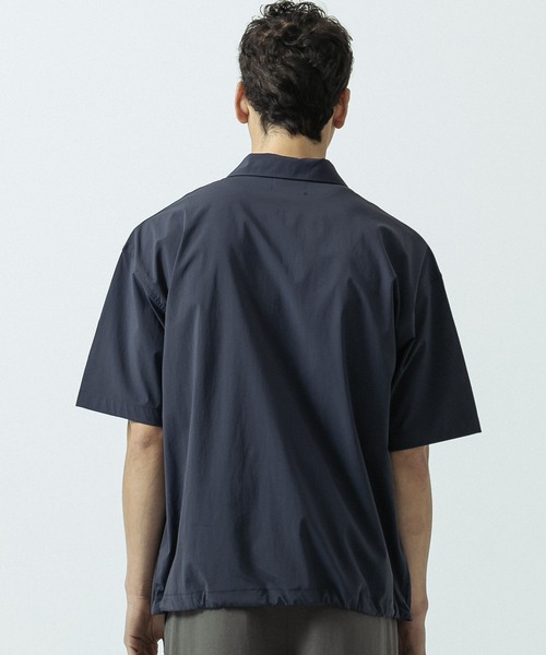 SLICK（スリック）の「【SLICK/スリック】4way Stretch Side Pocket Drawstring Polo/4ウェイストレッチサイドポケットドローストリングポロ（ポロシャツ・メンズ・ネイビー/グレイッシュベージュ/ブラック・3/2/1）」の7枚目の写真