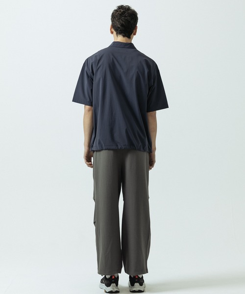 SLICK（スリック）の「【SLICK/スリック】4way Stretch Side Pocket Drawstring Polo/4ウェイストレッチサイドポケットドローストリングポロ（ポロシャツ・メンズ・ネイビー/グレイッシュベージュ/ブラック・3/2/1）」の16枚目の写真