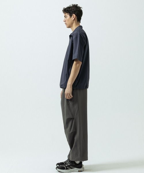 SLICK（スリック）の「【SLICK/スリック】4way Stretch Side Pocket Drawstring Polo/4ウェイストレッチサイドポケットドローストリングポロ（ポロシャツ・メンズ・ネイビー/グレイッシュベージュ/ブラック・3/2/1）」の15枚目の写真