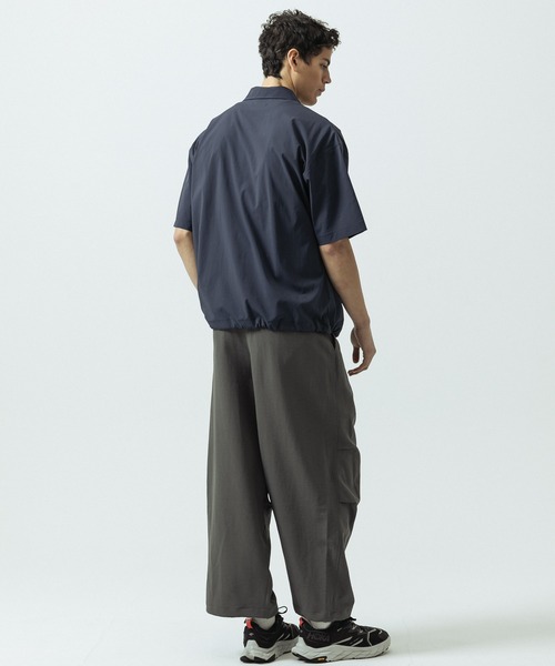 SLICK（スリック）の「【SLICK/スリック】4way Stretch Side Pocket Drawstring Polo/4ウェイストレッチサイドポケットドローストリングポロ（ポロシャツ・メンズ・ネイビー/グレイッシュベージュ/ブラック・3/2/1）」の11枚目の写真