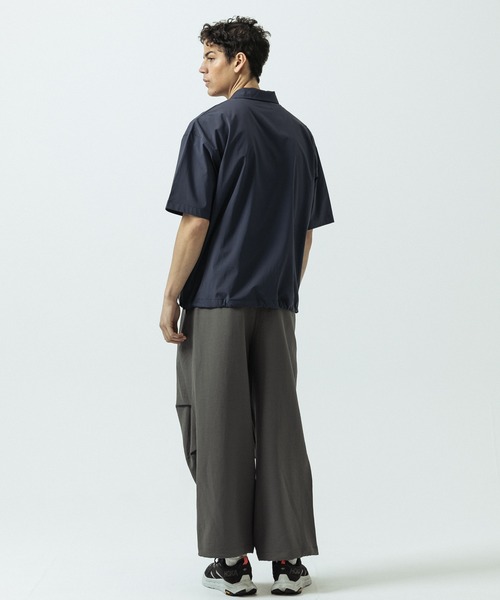 SLICK（スリック）の「【SLICK/スリック】4way Stretch Side Pocket Drawstring Polo/4ウェイストレッチサイドポケットドローストリングポロ（ポロシャツ・メンズ・ネイビー/グレイッシュベージュ/ブラック・3/2/1）」の13枚目の写真