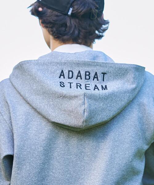 ADABAT STREAM(アダバットストリーム)の「【吸水速乾】ジップアップパーカ(ブルゾン・メンズ・ブラック/ライトグレー・46/48/50)」の12枚目の写真
