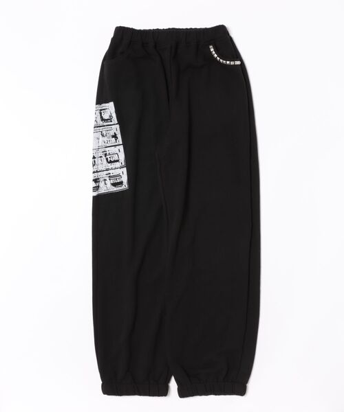 L.H.P(エルエイチピー)の「DOGMA EHKS/ドグマエークス/STUDDED CURRENCY SWEAT PANTS(スウェットパンツ・レディース・ブラック・F)」の5枚目の写真
