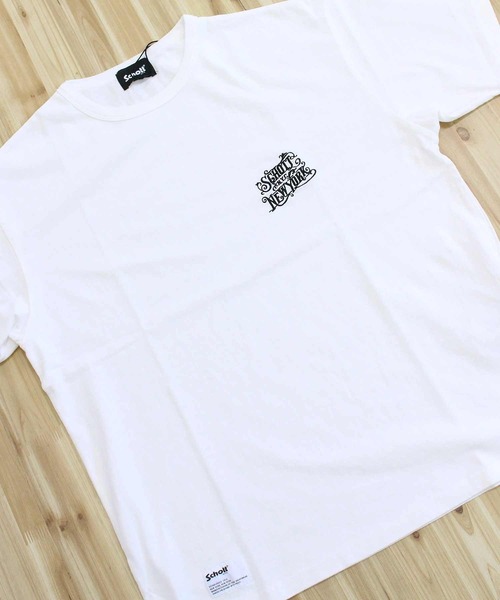 TopIsm(トップイズム)の「ARABESQU EMB. COMPACT T-SHIRT(Tシャツ/カットソー・メンズ・ホワイト/ブラック/レッド・L/M/XXL/XL)」の6枚目の写真