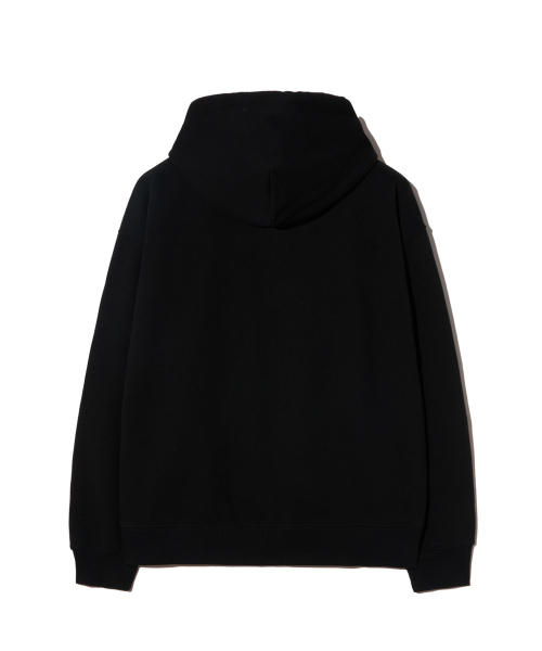 YALE(イェール)の「スモールアーチ フードジップアップ_ブラック(パーカー・レディース・その他・LARGE/MEDIUM/SMALL/WS/X-LARGE/XX-LARGE)」の3枚目の写真
