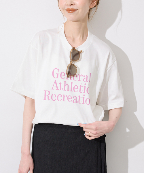 THE NORTH FACE/ザ ノース フェイス GAR Typographic White S/S Tee