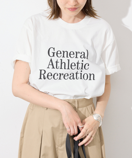 THE NORTH FACE/ザ ノース フェイス GAR Typographic White S/S Tee