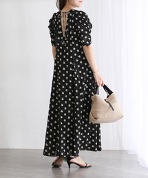 NE QUITTEZ PAS!（ヌキテパ）の「【洗える】ne Quittez pas/ヌキテパ　コットンドビープリントドレス（ワンピース）」